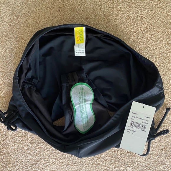 Bathing Suit Swim Bottoms, Boy Short Style - Picture 4 of 4